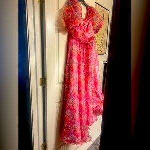 Pretty Pink Sugar Thrillz Maxi Dress